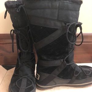 Sorel Explorer Black Boots